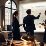 agence transformation digitale paris consultants open space