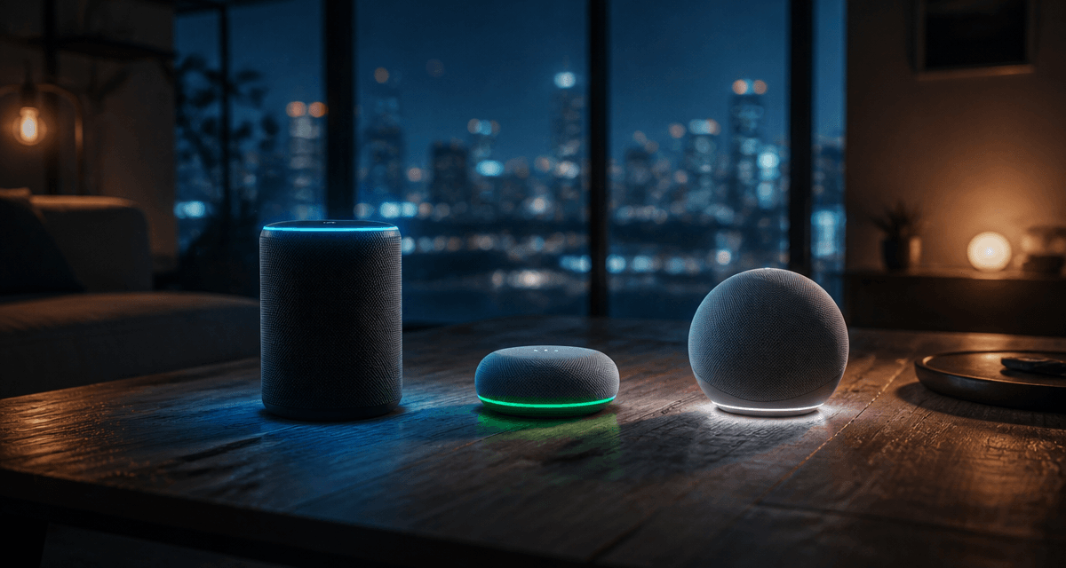 assistant vocal enceintes connectées