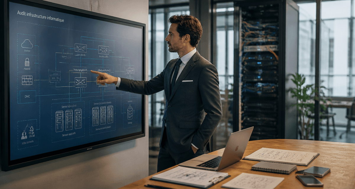 audit infrastructure informatique consultant open space