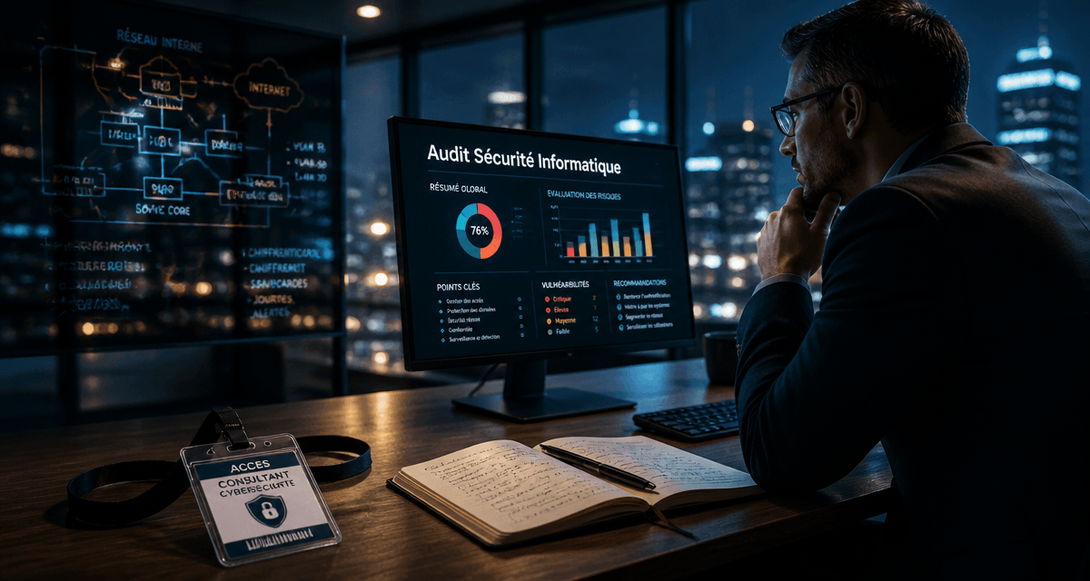 comment faire un audit de sécurité informatique consultant cybersécurité