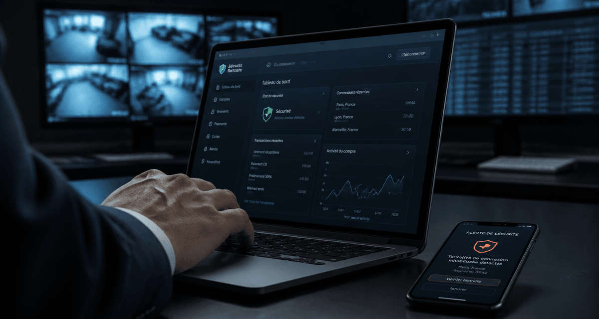 cyberattaque banques françaises ordinateur alerte