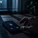 démarchage téléphonique ia appel anonyme main