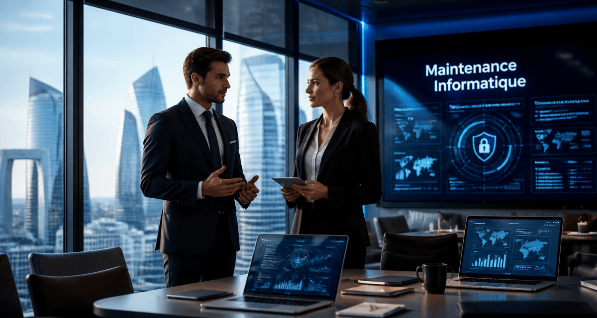 Consultant entreprise informatique La Défense maintenance