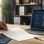 ia lettre générateur sur bureau moderne