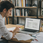 ia fiche de révision sur ordinateur