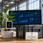 iot exemple objets connectés sur table atelier