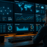 iot platform centre de contrôle écrans iot