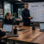 équipe développeurs travaillant sur micro frontend
