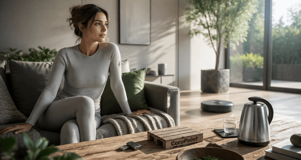 objet innovant dans un salon moderne