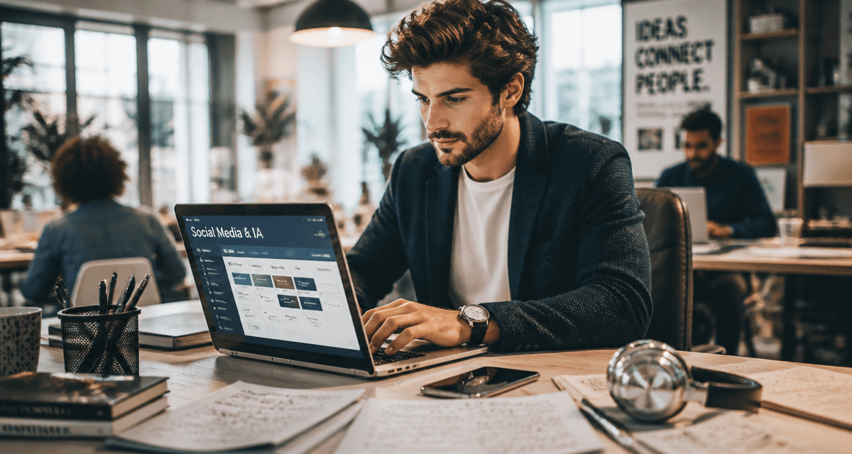 Outils IA community management, community manager au travail