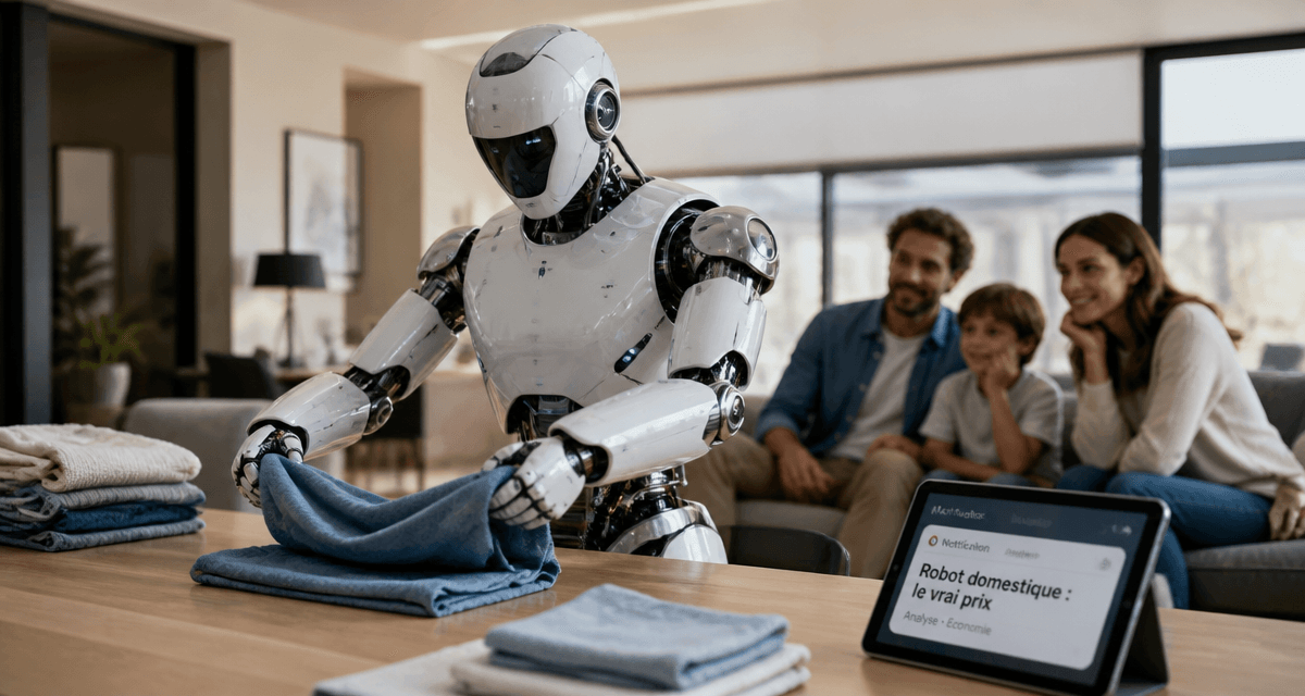 robot humanoïde domestique prix pliant du linge