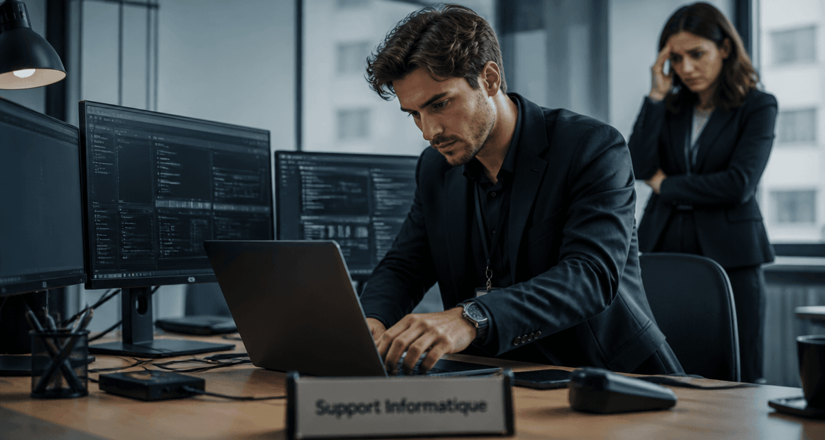 technicien assistance informatique aide bureau