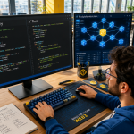 web3 developer travaillant sur Solidity et Rust