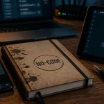 Apprendre le no code : outils numériques sans coder, interface glisser-déposer