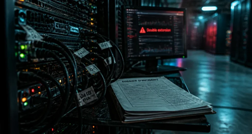 Atos cyberattaque : alerte double extorsion en salle serveurs