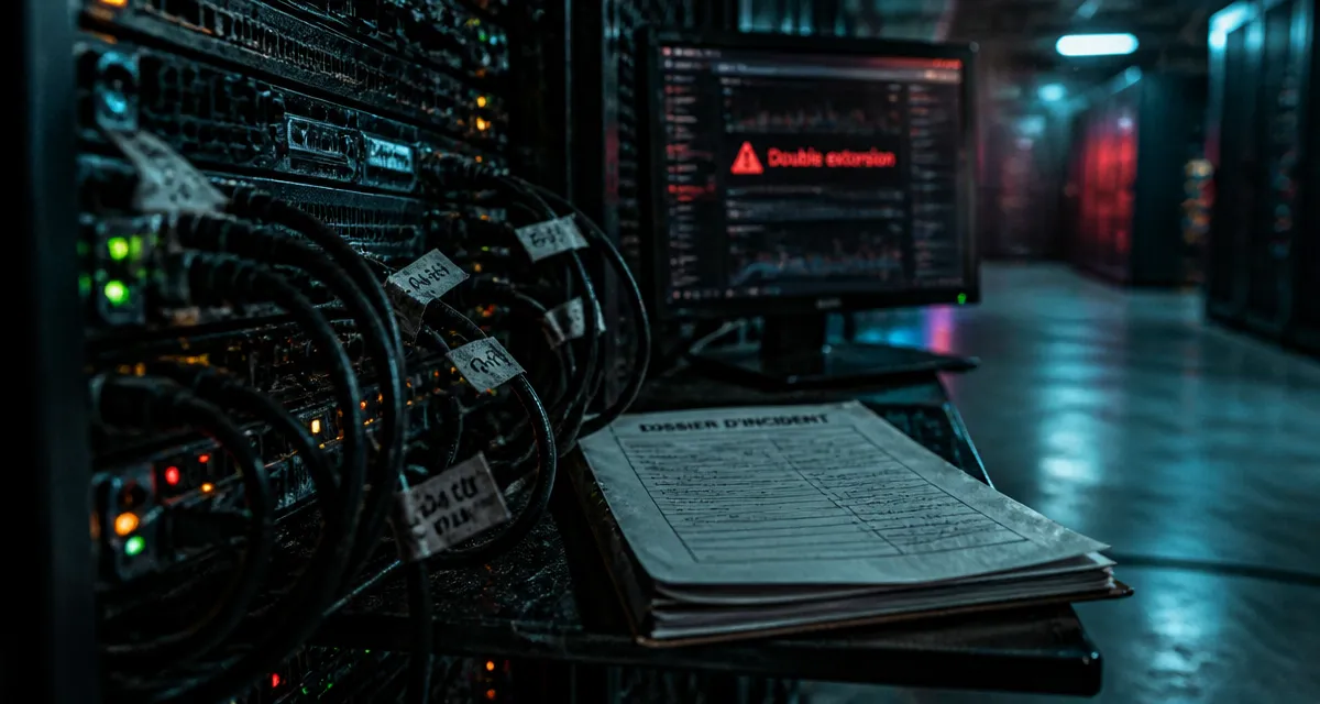 Atos cyberattaque : alerte double extorsion en salle serveurs