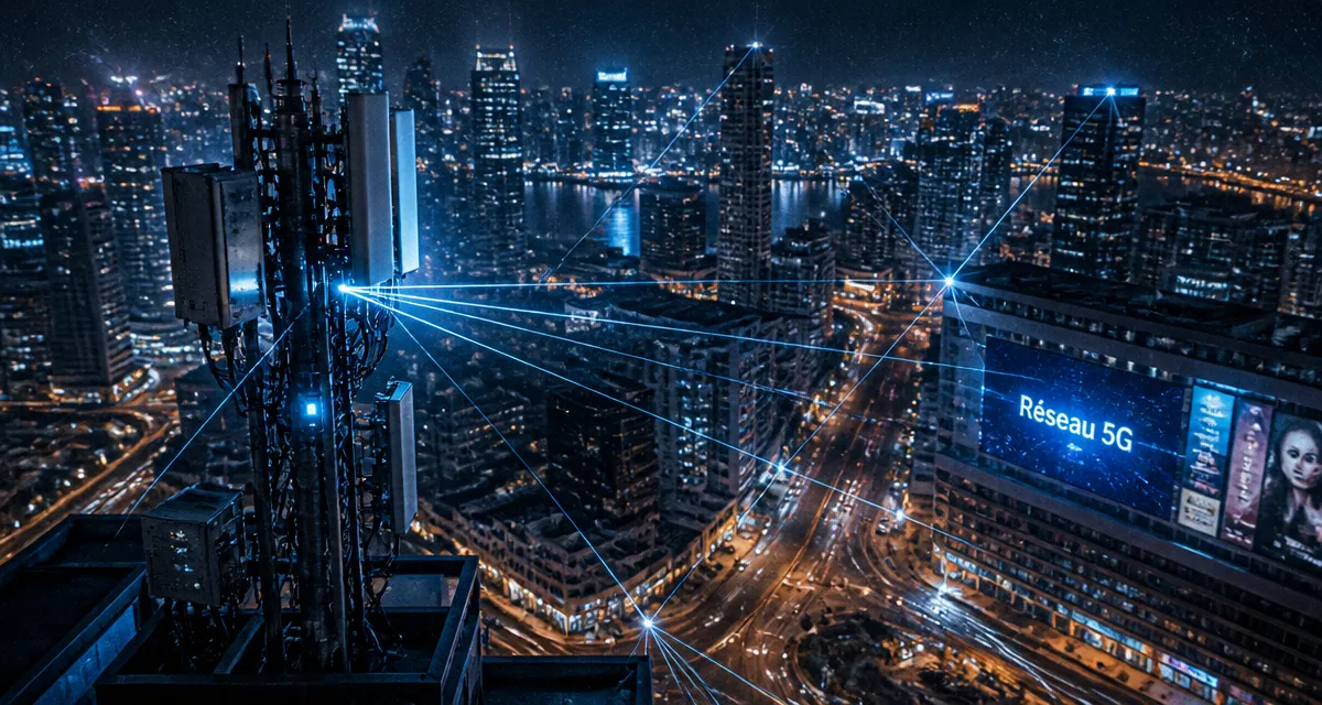 c est quoi la 5g antenne urbaine nuit