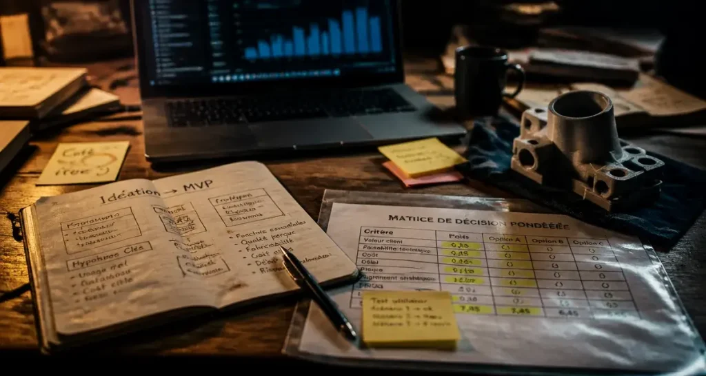 Développer un nouveau produit : méthodes et outils pour MVP, idéation