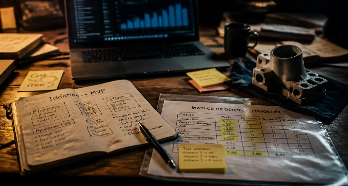 Développer un nouveau produit : méthodes et outils pour MVP, idéation