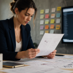 devenir ux designer jeune femme wireframes studio