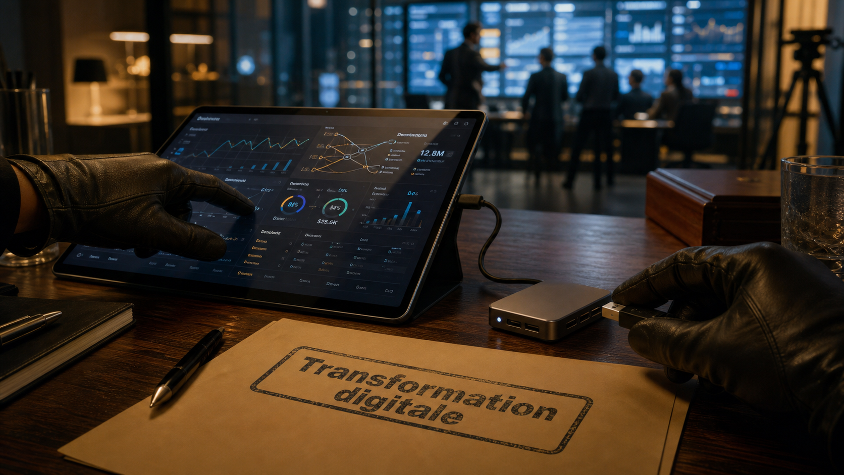 Entreprise numérique : mutation digitale et pilotage des données