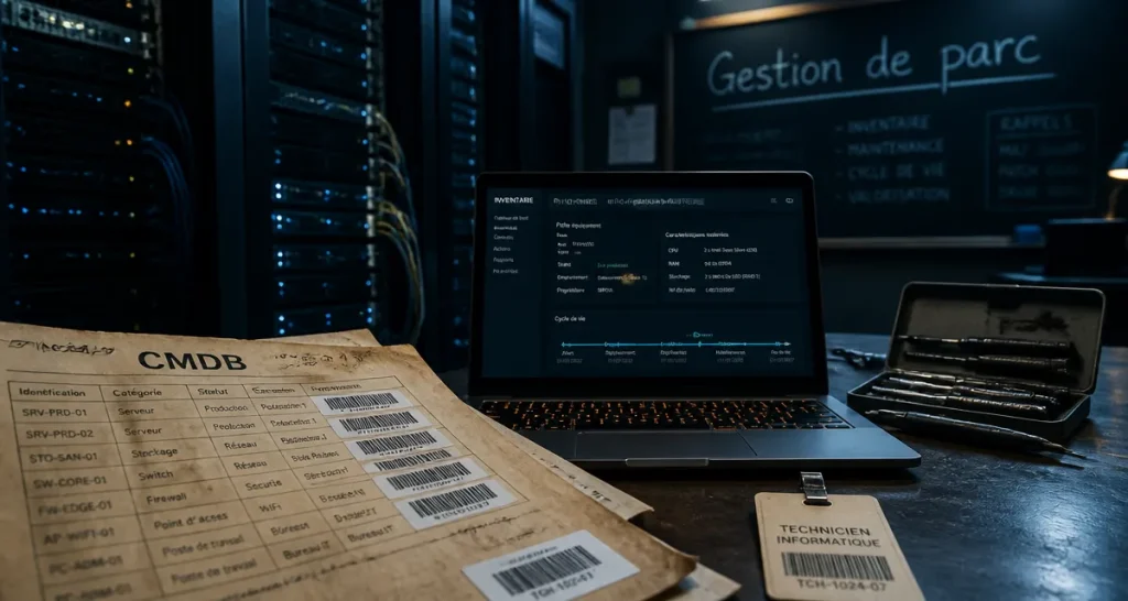 Gestion de parc informatique : inventaire et sécurité des actifs IT