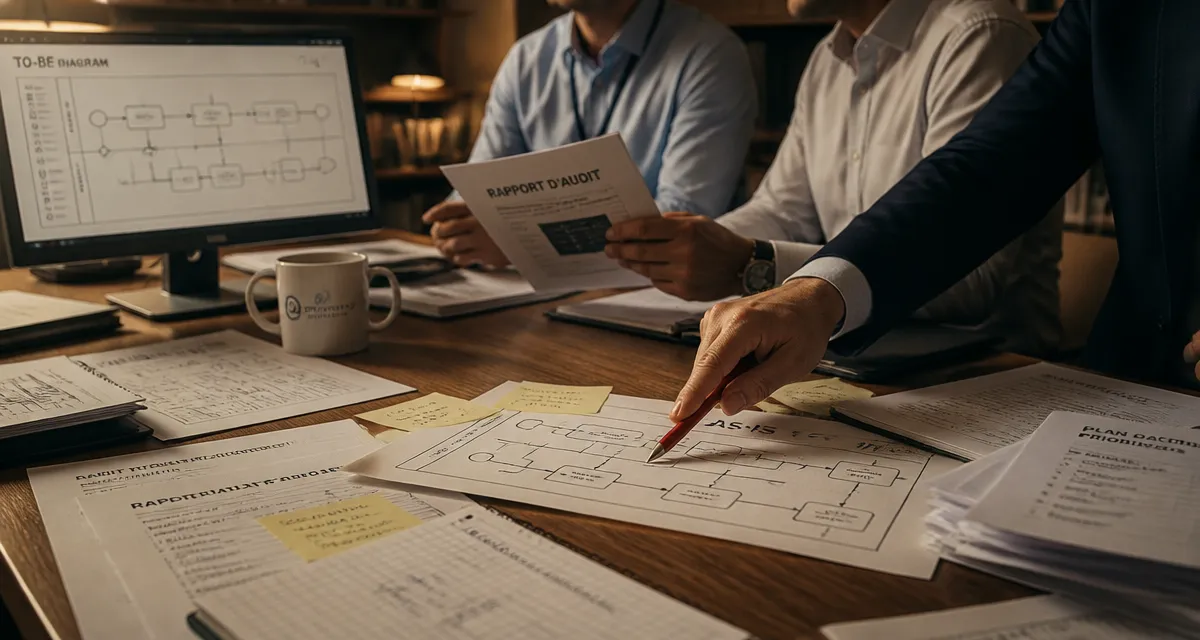 Optimiser les processus : goulots d’étranglement et BPMN AS-IS TO-BE