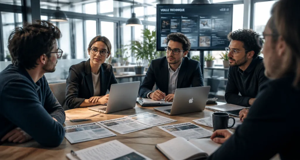 Groupe échange veille technique open-space