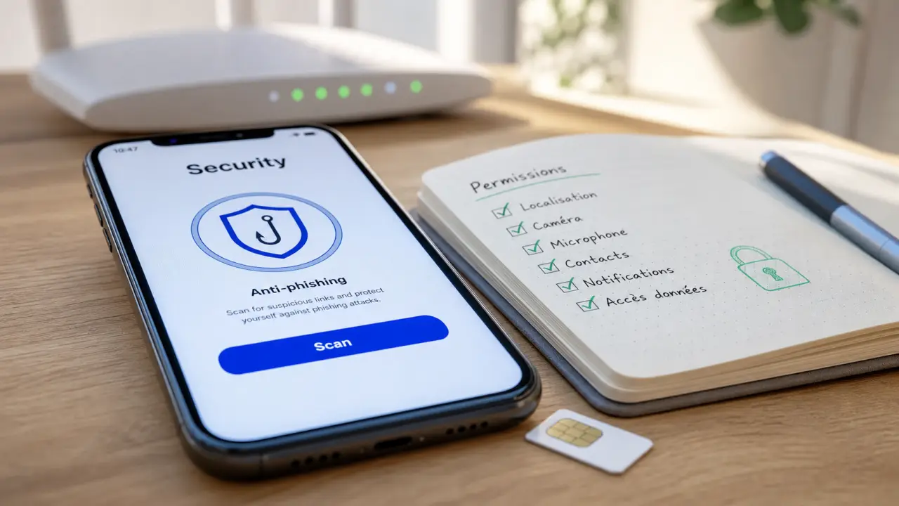 Antivirus smartphone : scan et sécurité antiphishing sur Android