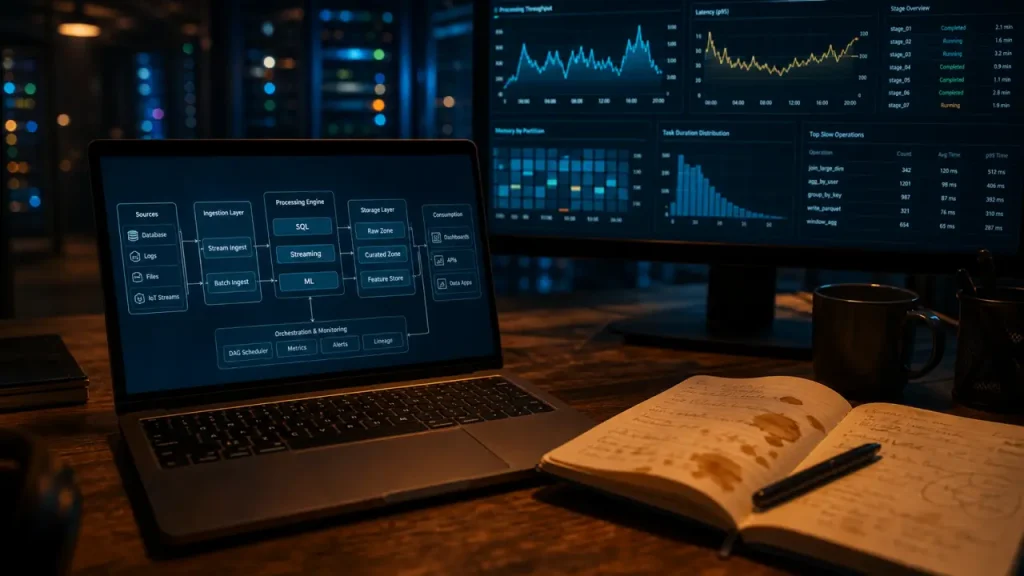 Apache Spark : pipeline SQL, streaming et ML pour traiter plus vite que MapReduce