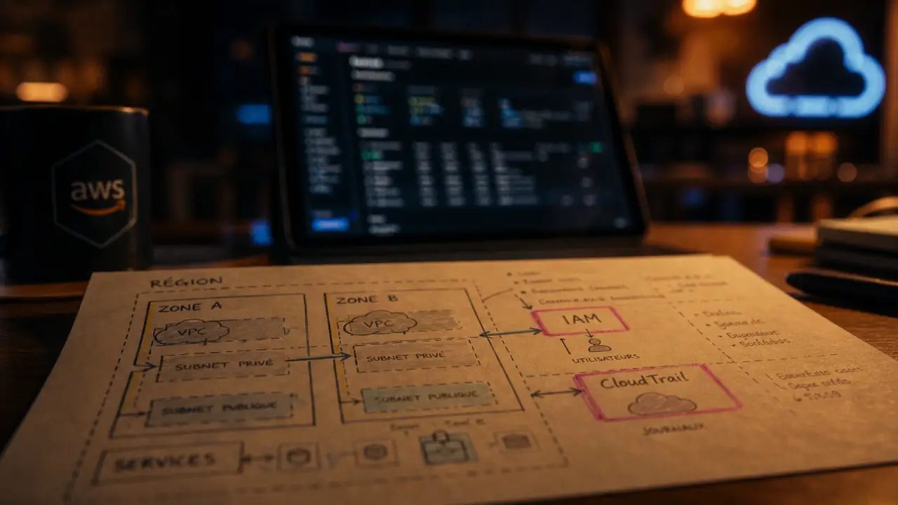AWS Cloud Tech : régions, IAM et VPC