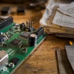Composants électroniques actifs et passifs sur carte Arduino