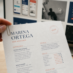 CV webdesigner avec portfolio ATS lisible pour convaincre
