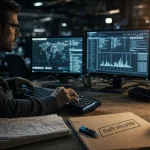 Expert en cybersécurité audit sécurité, logs et réseau à l’écran