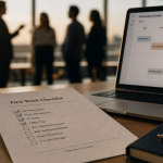 Intégration entreprise : onboarding jour J et premiers mois, checklist