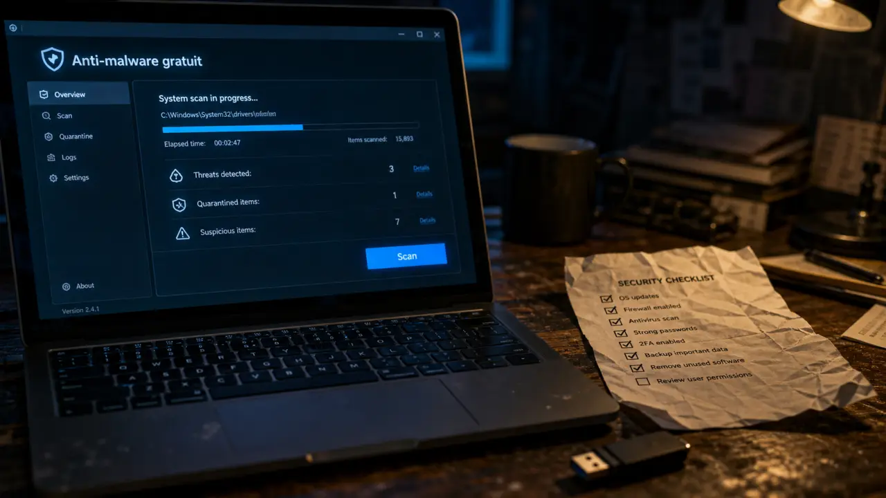 Meilleur anti malware gratuit pour scanner et nettoyer un PC