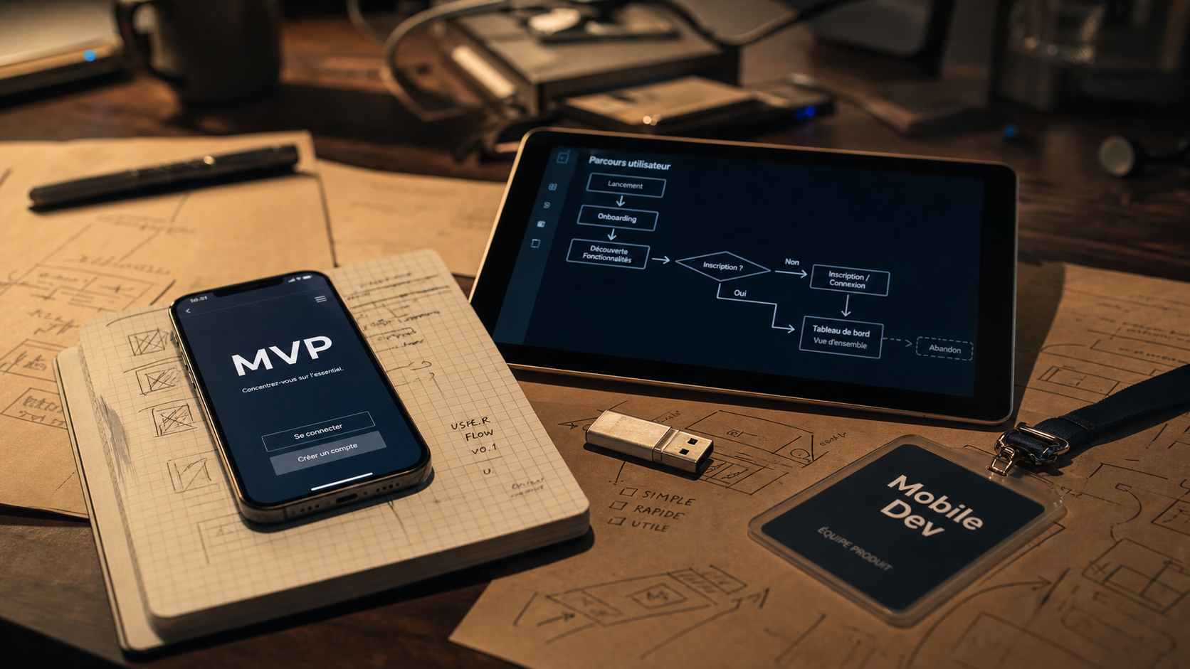 Mobile application dev : choix native, hybride ou low-code, performance et budget