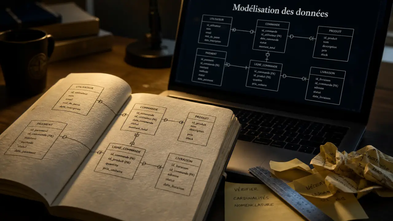 Modélisation de données : 3 niveaux pour éviter les erreurs