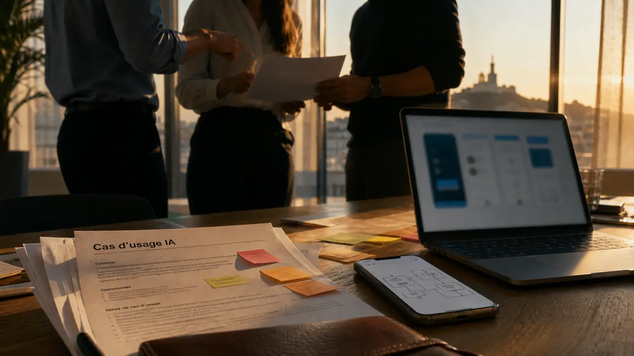 Agence intelligence artificielle Marseille : prototype IA en bureau