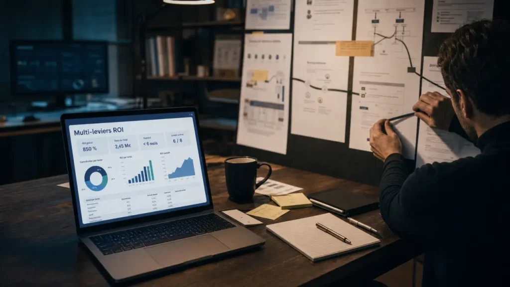 Agence marketing digital multi-leviers : comparer les leviers, piloter la data et éviter la dépendance