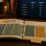 Business plan simplifié en 5 piliers pour convaincre des partenaires