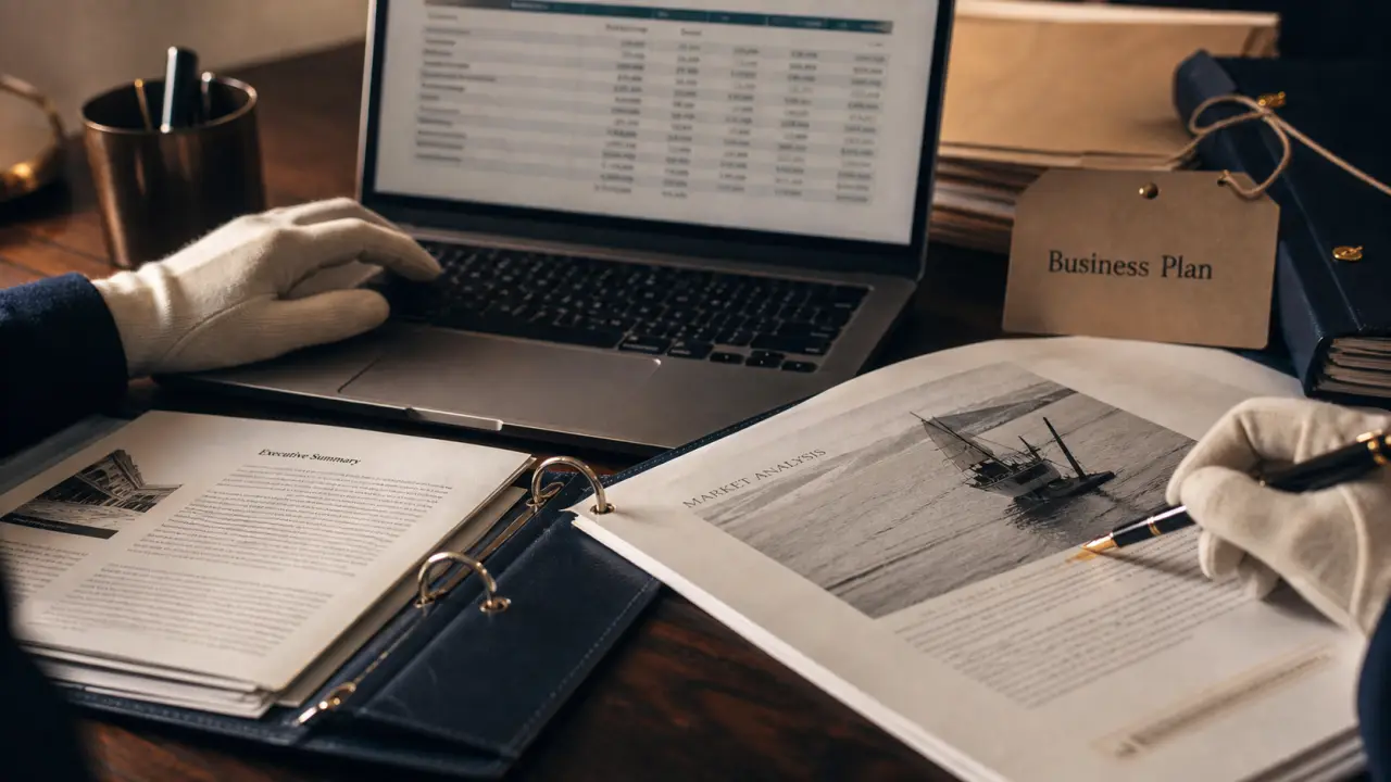 Cabinet de conseil business plan : dossier pour banque et investisseurs
