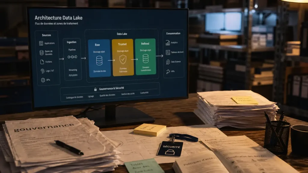 Data lake : stocker les données brutes sans tomber dans le data swamp