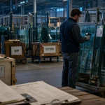 ERP pour la gestion des stocks en usine verrière : scan QR d’étiquettes pour le flux de production