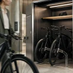 Gestion de flotte vélo en entreprise : VAE dans un local vélos