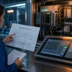 Informatique industrielle formation en salle de supervision industrielle, IHM et automate