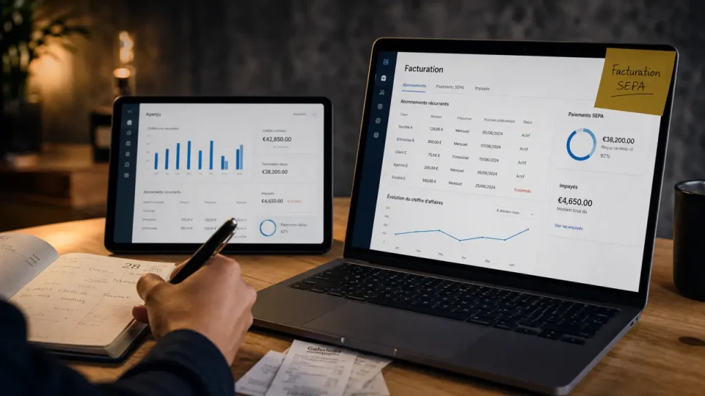 Réduire les impayés d’une salle de sport sans Excel, avec un logiciel de facturation adapté