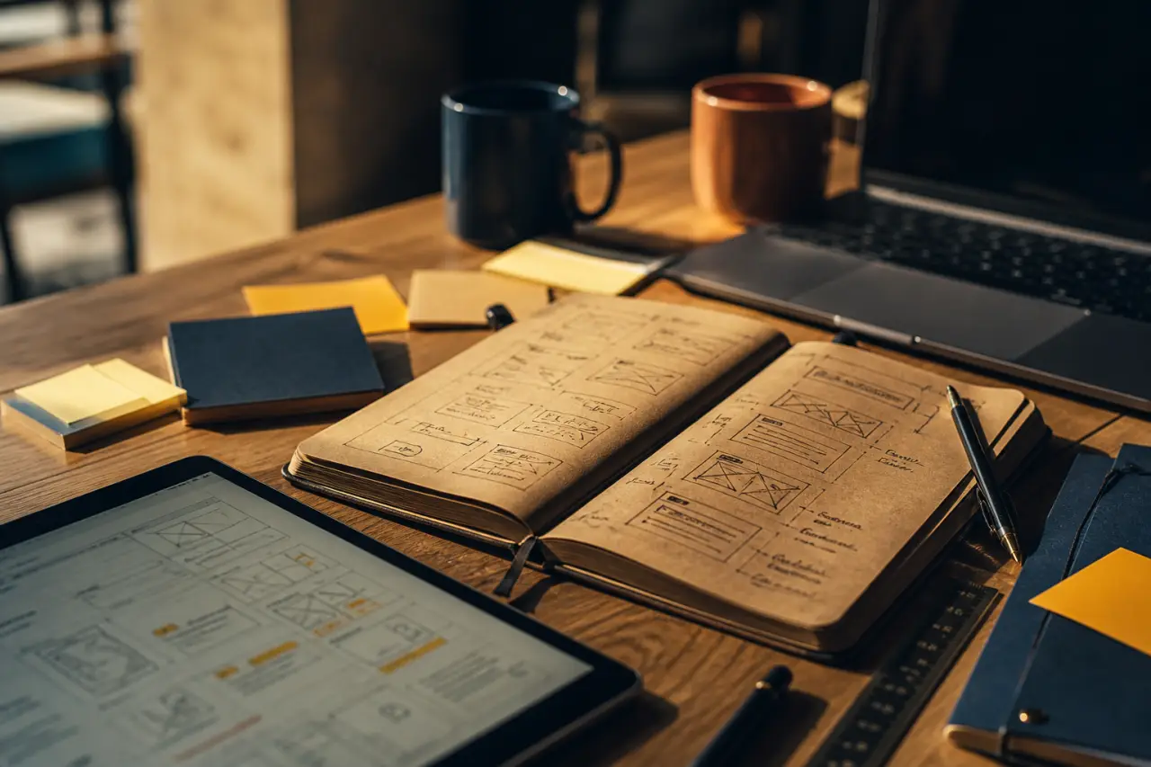 UX et UI design Lyon : audit, prototypes et tests sur un bureau à Lyon