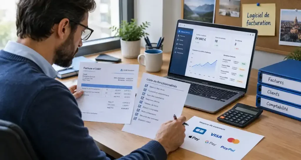 Logiciel de facturation : les critères pour comparer les solutions