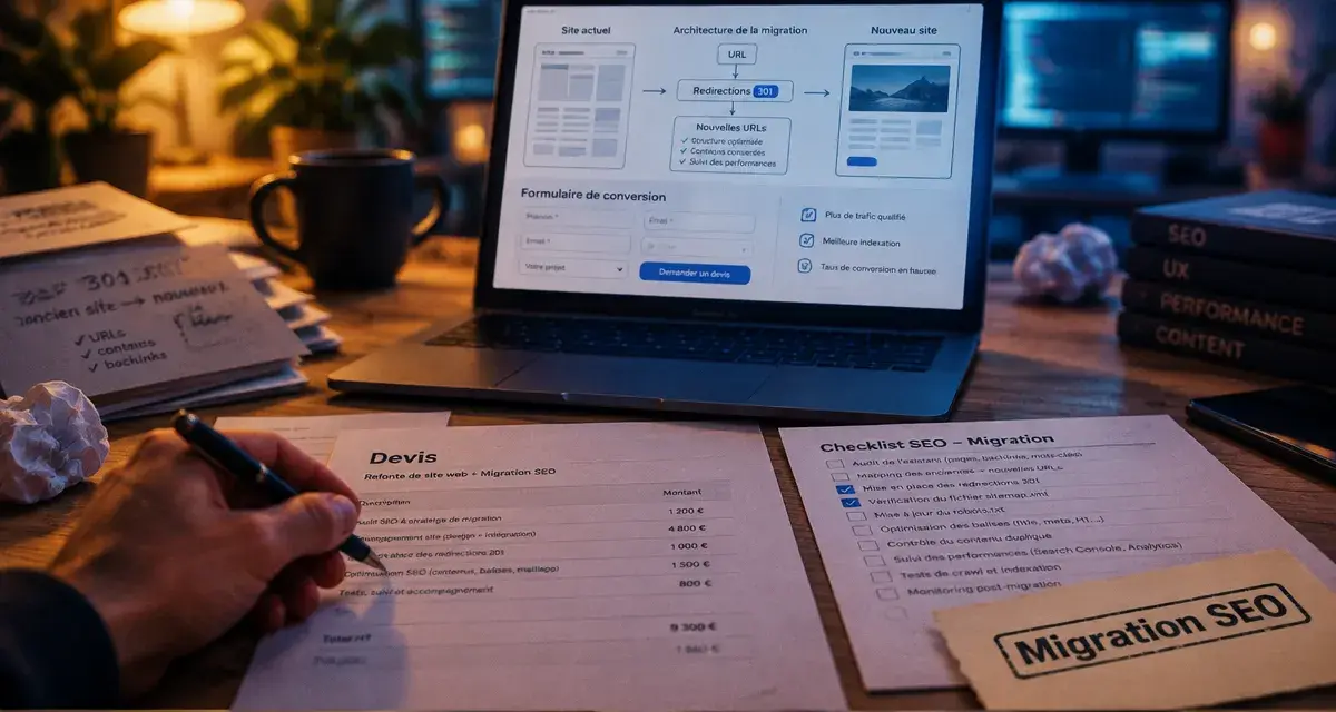 Agence refonte site et Migration SEO pour conserver le trafic